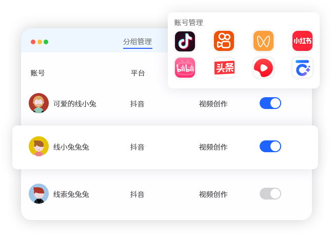 短视频矩阵系统